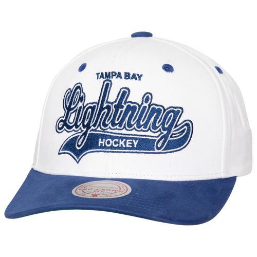 Mitchell & Ness Mens Tampa Bay Lightning Mitchell & Ness Lightning Tail Sweep Pro Snapback - Mens Product Image