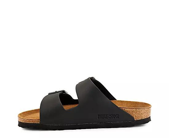 Birkenstock Arizona - Birkibuc (Unisex) (Stone Birkibuc) Sandals Product Image