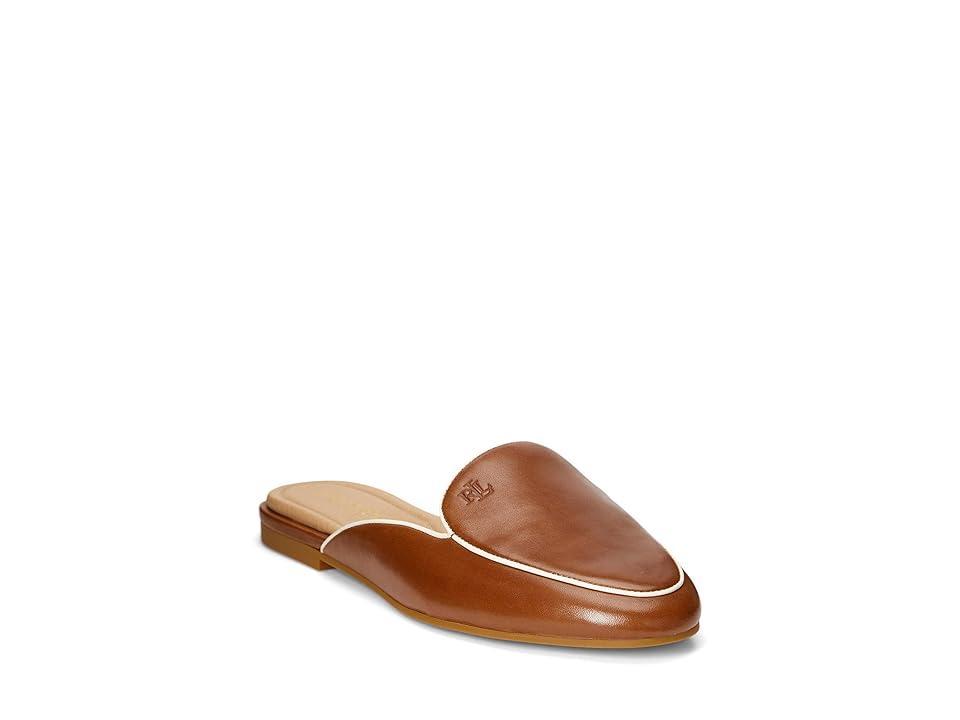 LAUREN Ralph Lauren Aliana (Deep Saddle Tan/Vanilla) Women's Shoes Product Image