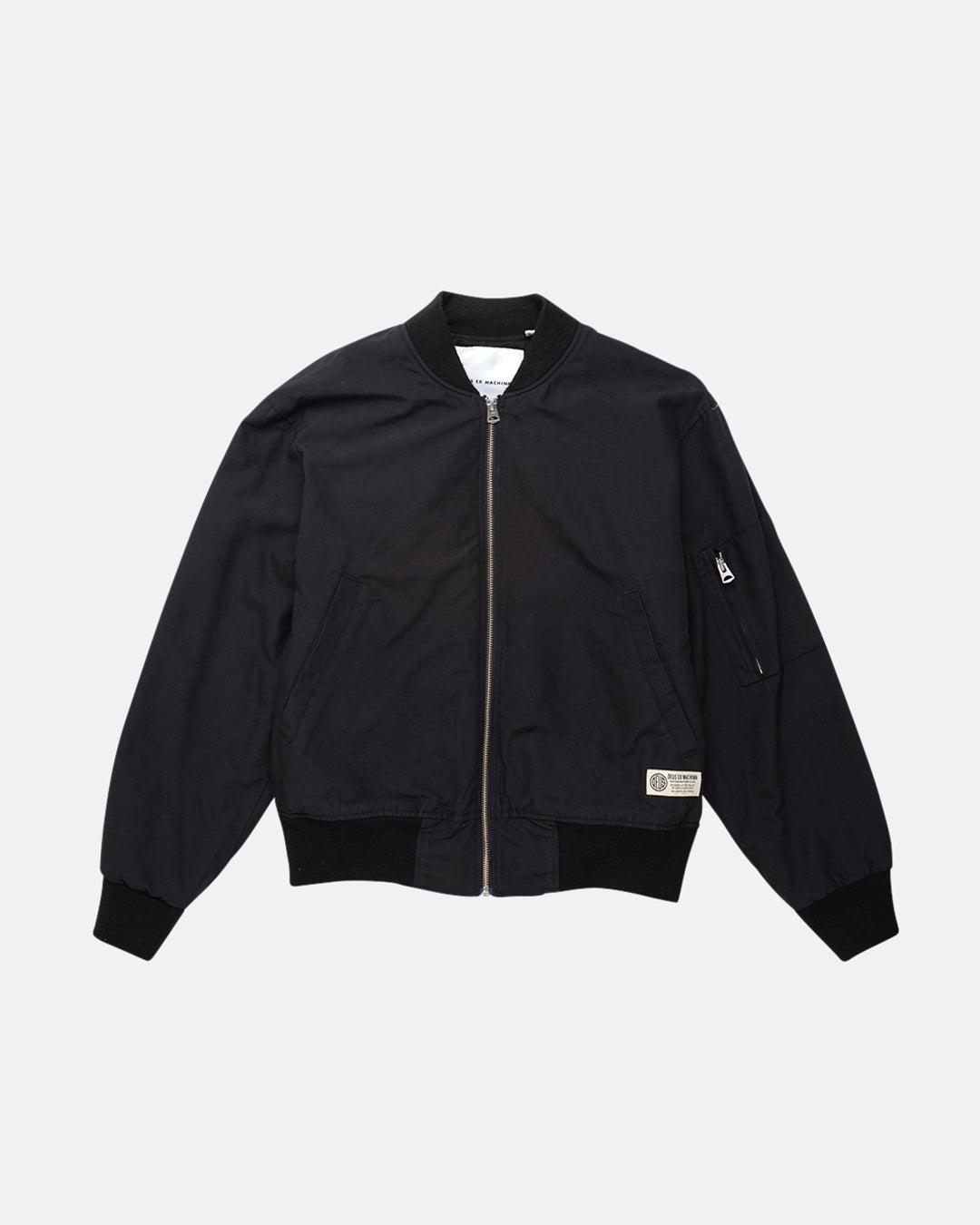 Flight Bomber Jacket - Black Product Image