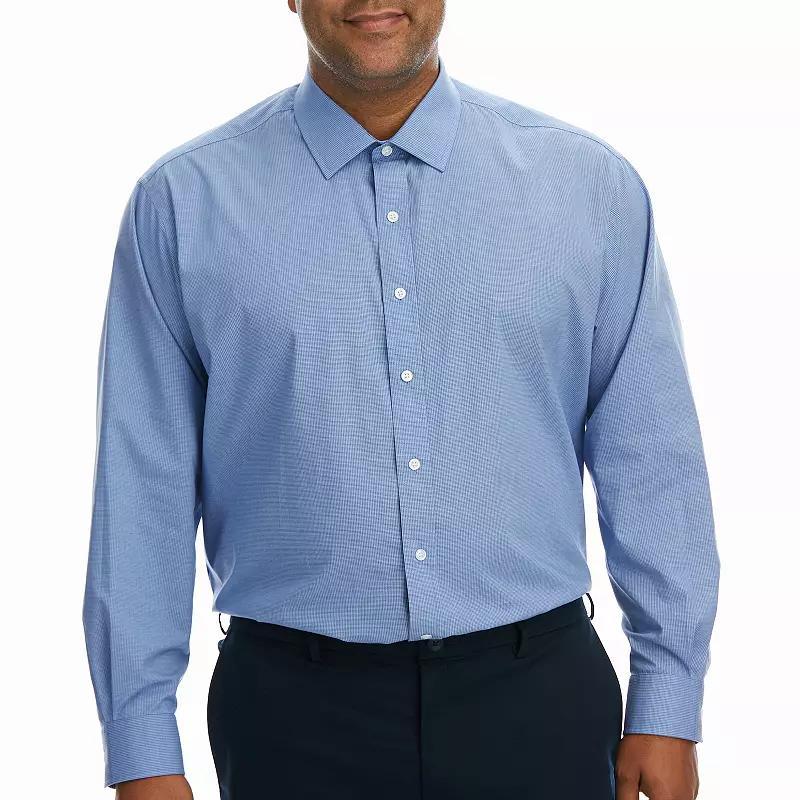 Big & Tall Haggar Premium Comfort Wrinkle Resistant Dress Shirt, Mens Product Image