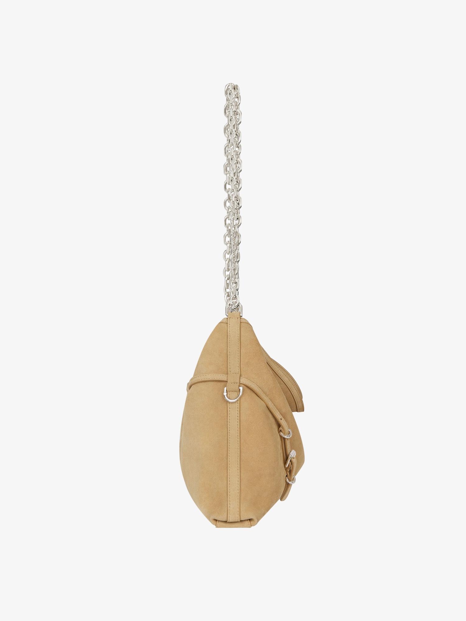 Medium Voyou Chain bag in suede Product Image