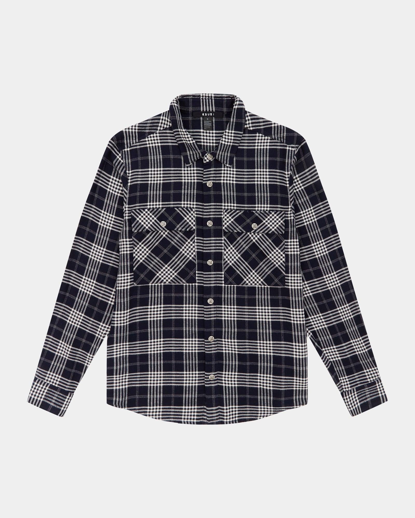 PARADOX LS SHIRT NAVY FADE Male Product Image