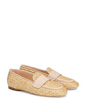 Agl Womens Sheryl Raffia Slip On Loafer Flats Product Image