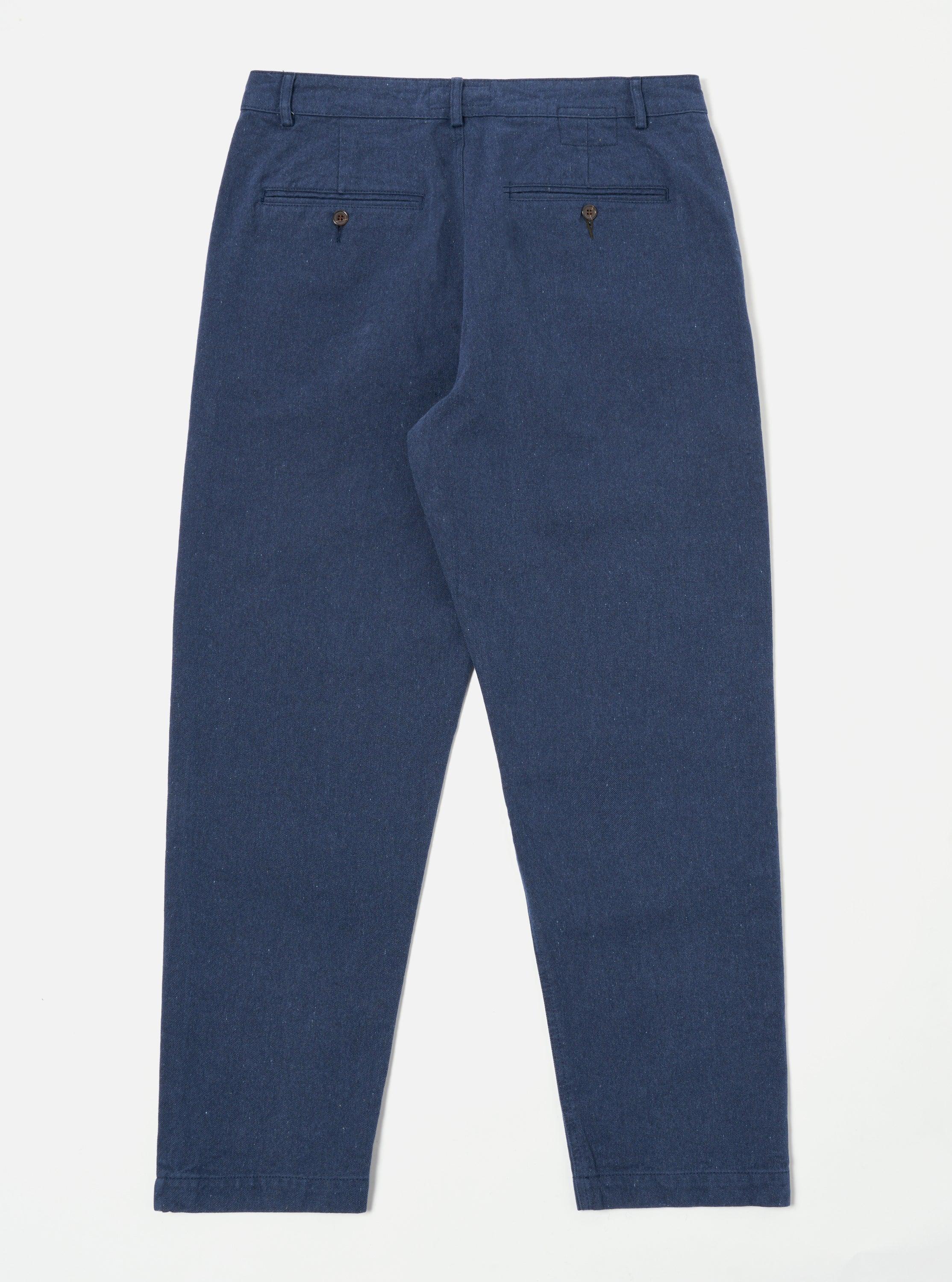 Universal Works Military Chino in Indigo Recycled Denim Product Image