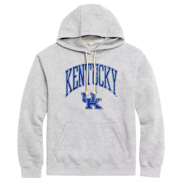 Mens League Collegiate Wear Heather Gray Kentucky Wildcats Tall Arch Essential Pullover Hoodie Product Image