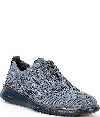 Cole Haan Mens 2.ZERGRAND Knit Stitchlite Wingtip Oxfords Product Image