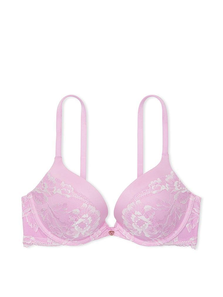 Push-Up Lace-Cup Bra Product Image