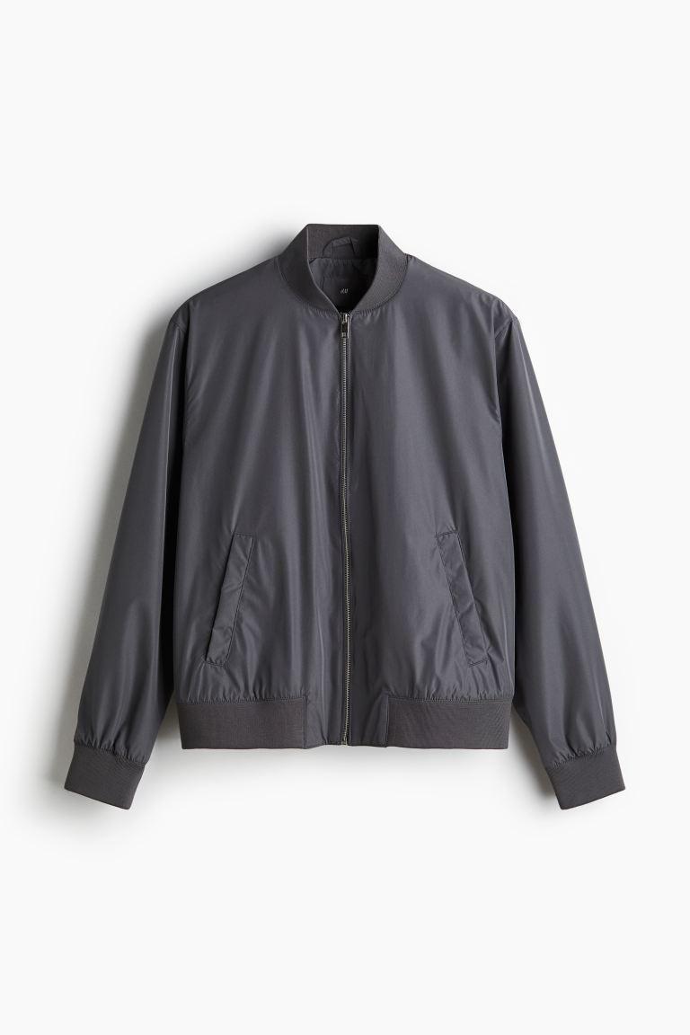 Regular Fit Bomber Jacket Product Image