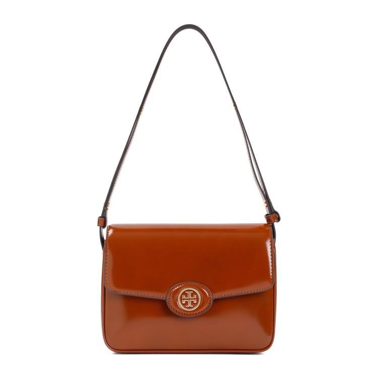 TORY BURCH Robinson Shoulder Bag Unica In Brown Product Image