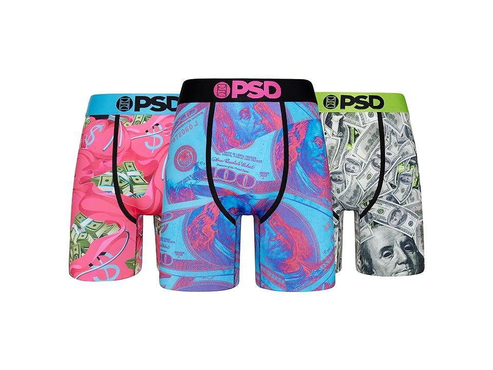 PSD Pop Money 3-Pack (Multicolor) Men's Underwear Product Image