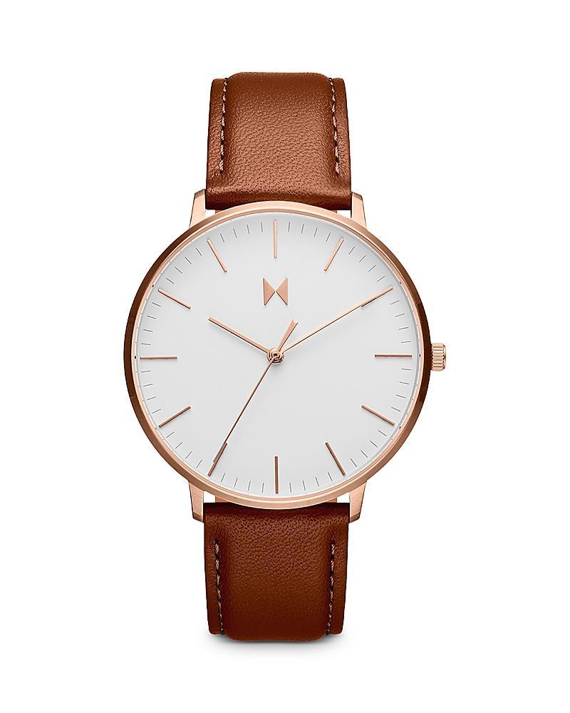 MVMT Legacy Leather Strap Watch, 42mm Product Image