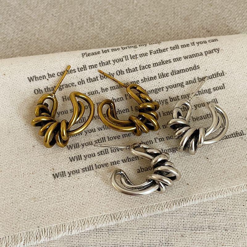 Alloy Open Hoop Earring Product Image