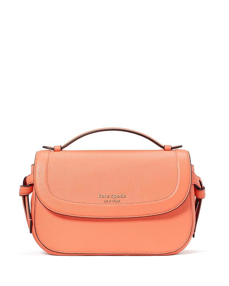 Kate Spade New York Knott Pebbled Leather Top Handle Crossbody Cross Body Handbags Product Image