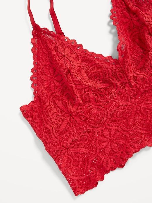 Lace Longline Bralette Product Image