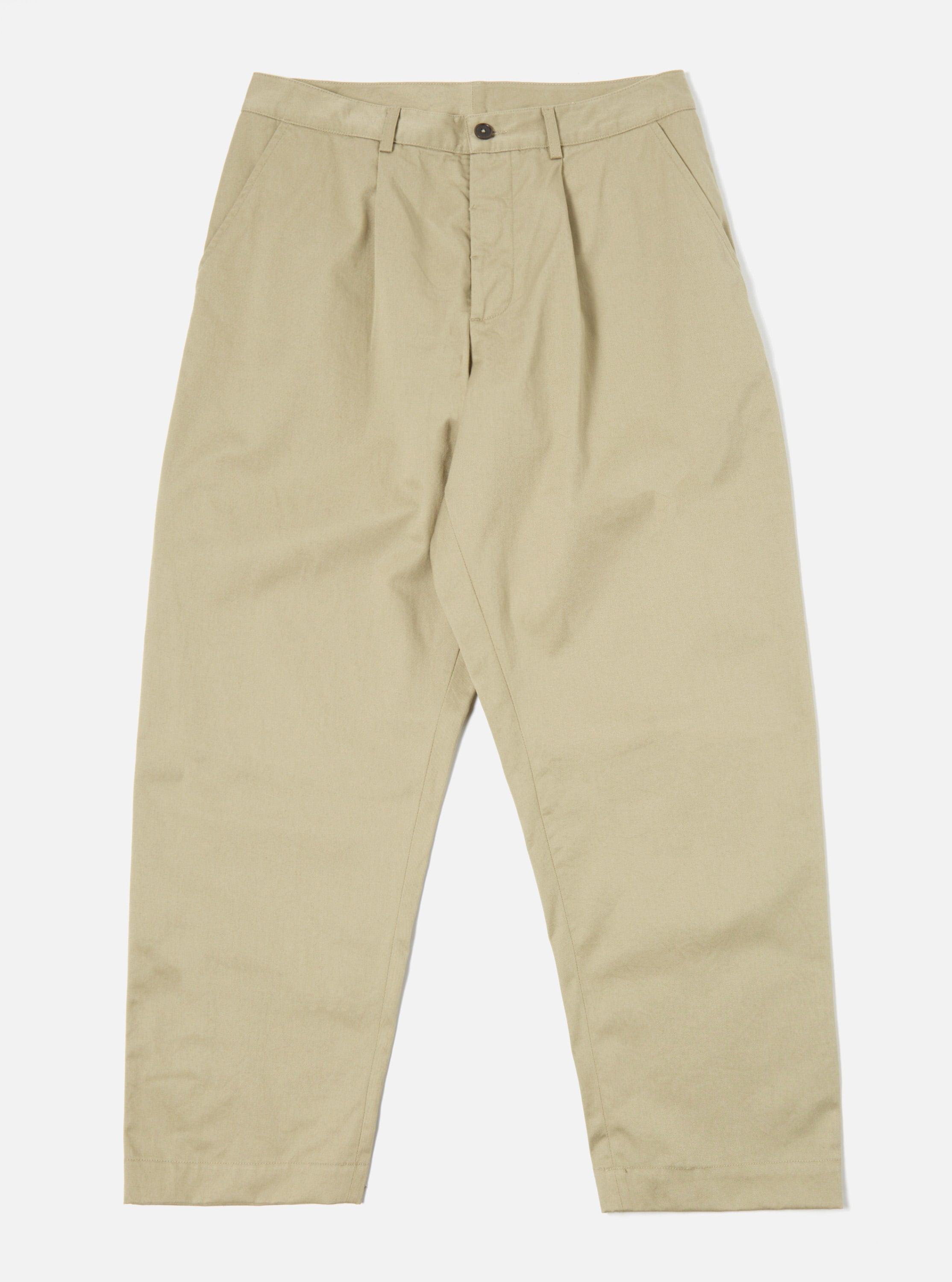 Universal Works Duke Pant in Stone Twill Product Image