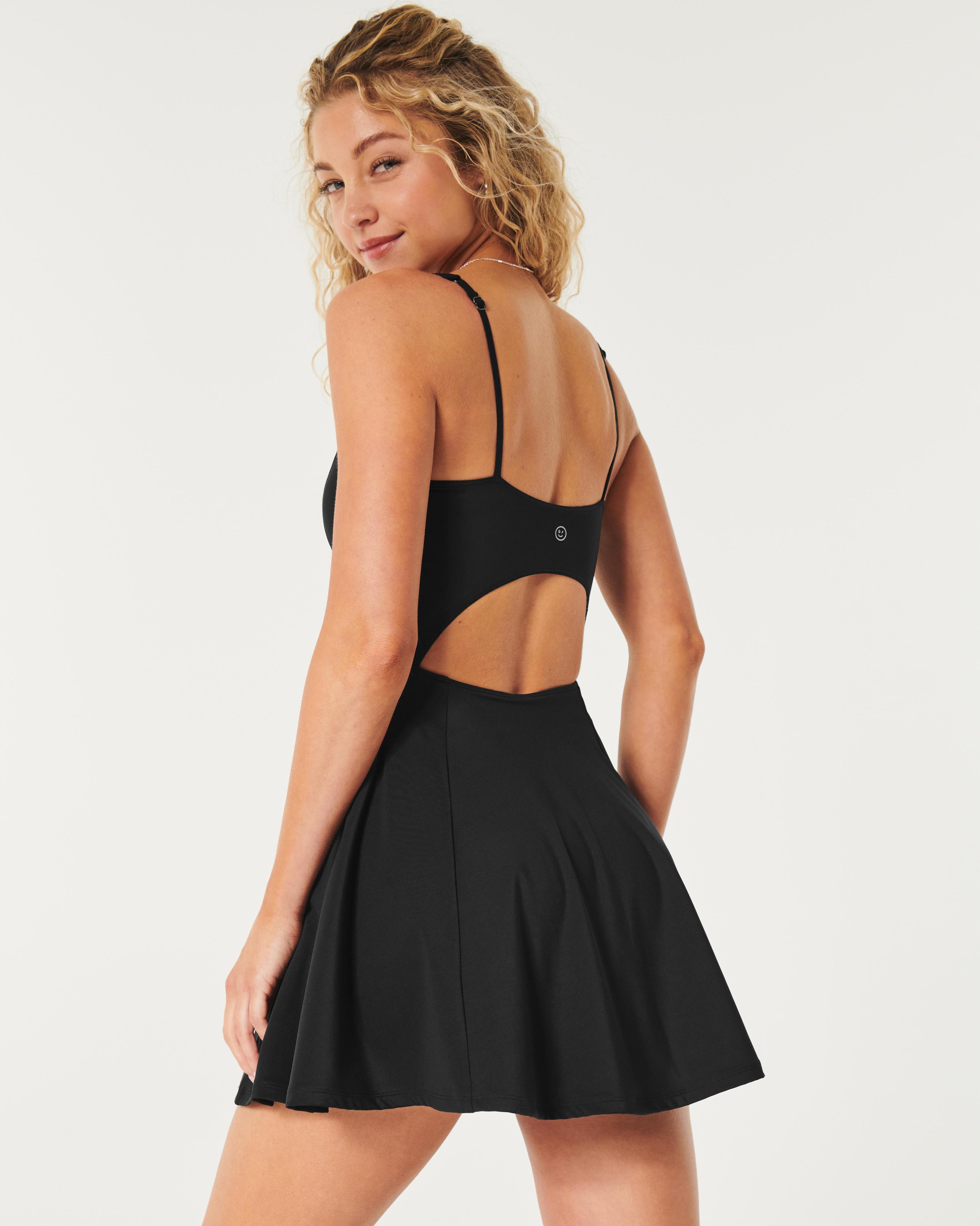 Gilly Hicks Active Cutout Back Skater Dress Product Image