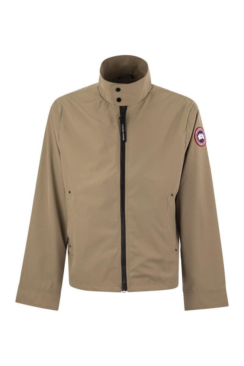 CANADA GOOSE Jacket With Logo In Brown Product Image