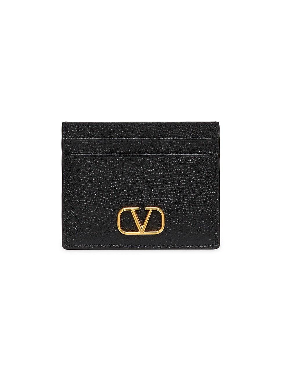 VLOGO Signature Leather Card Holder Product Image