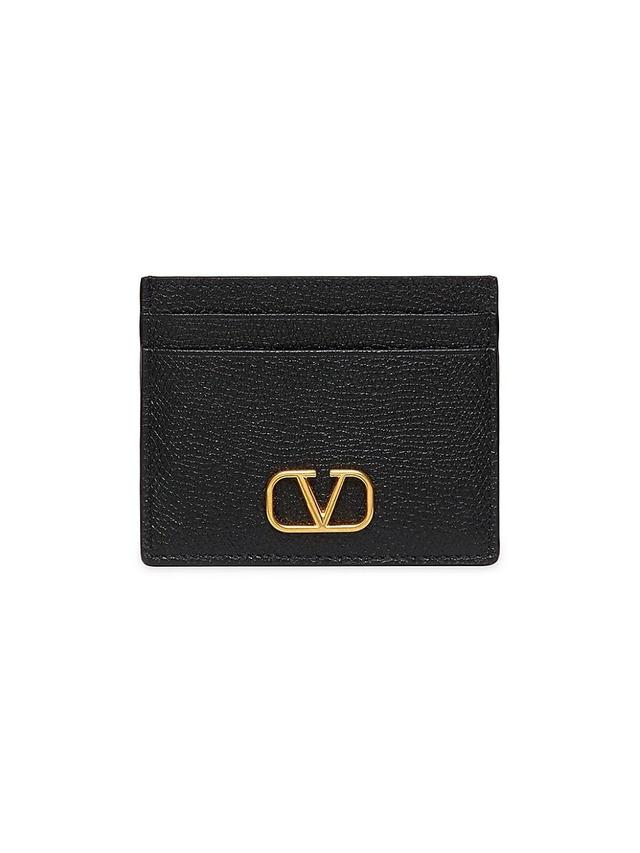 VLOGO Signature Leather Card Holder Product Image