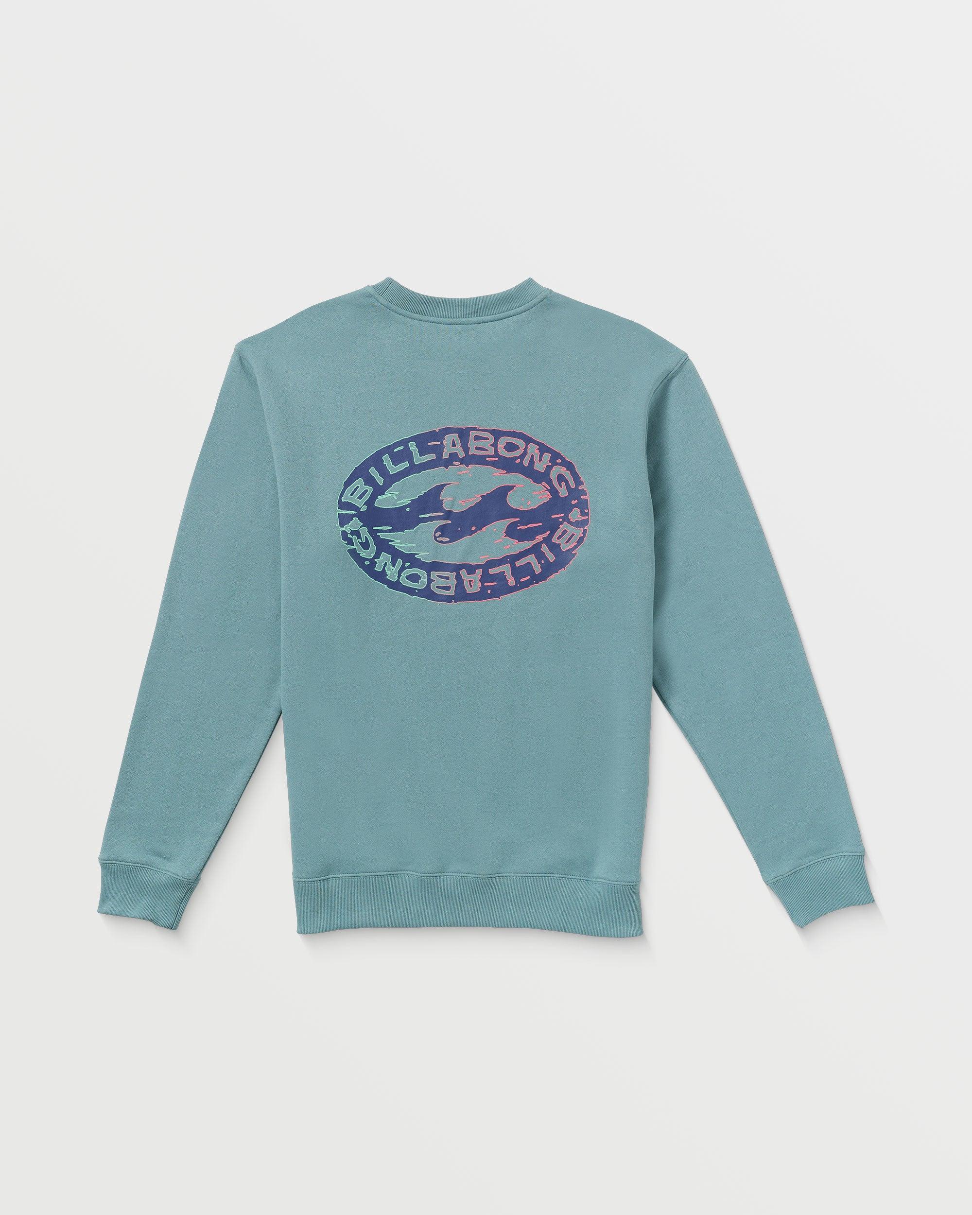 Short Sands Crew Sweatshirt - Washed Blue Male Product Image