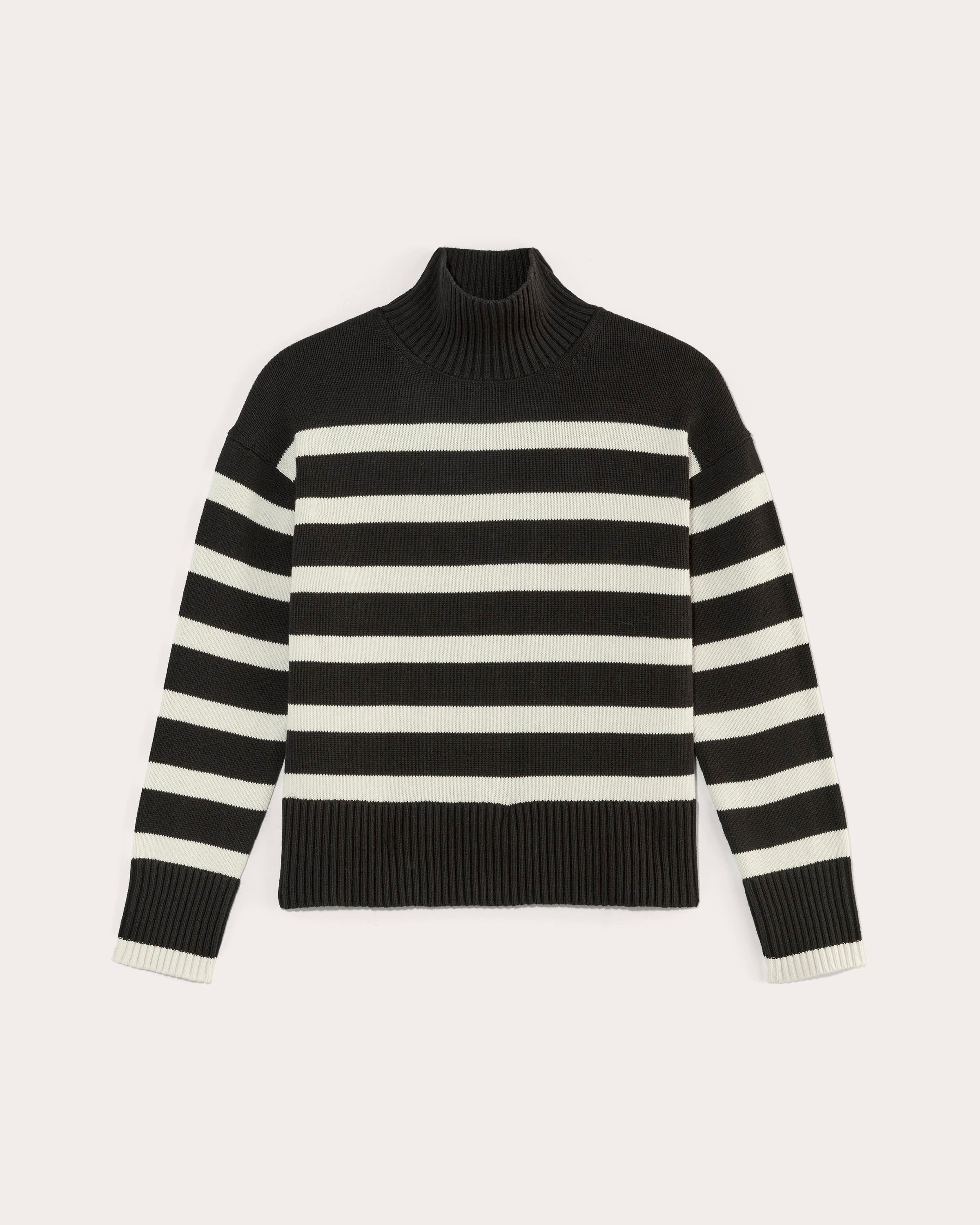 The Boxy Turtleneck in Everyday Cotton Product Image