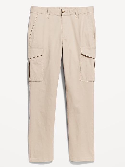 Straight Refined Tailored Cargo Pants Product Image