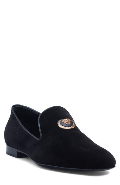 Versace Biggie Medusa Velvet Slipper Product Image