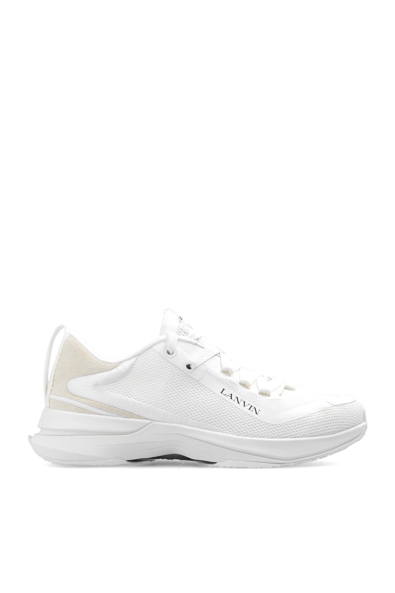 LANVIN Men's Runner Low Top Sneakers In White Product Image