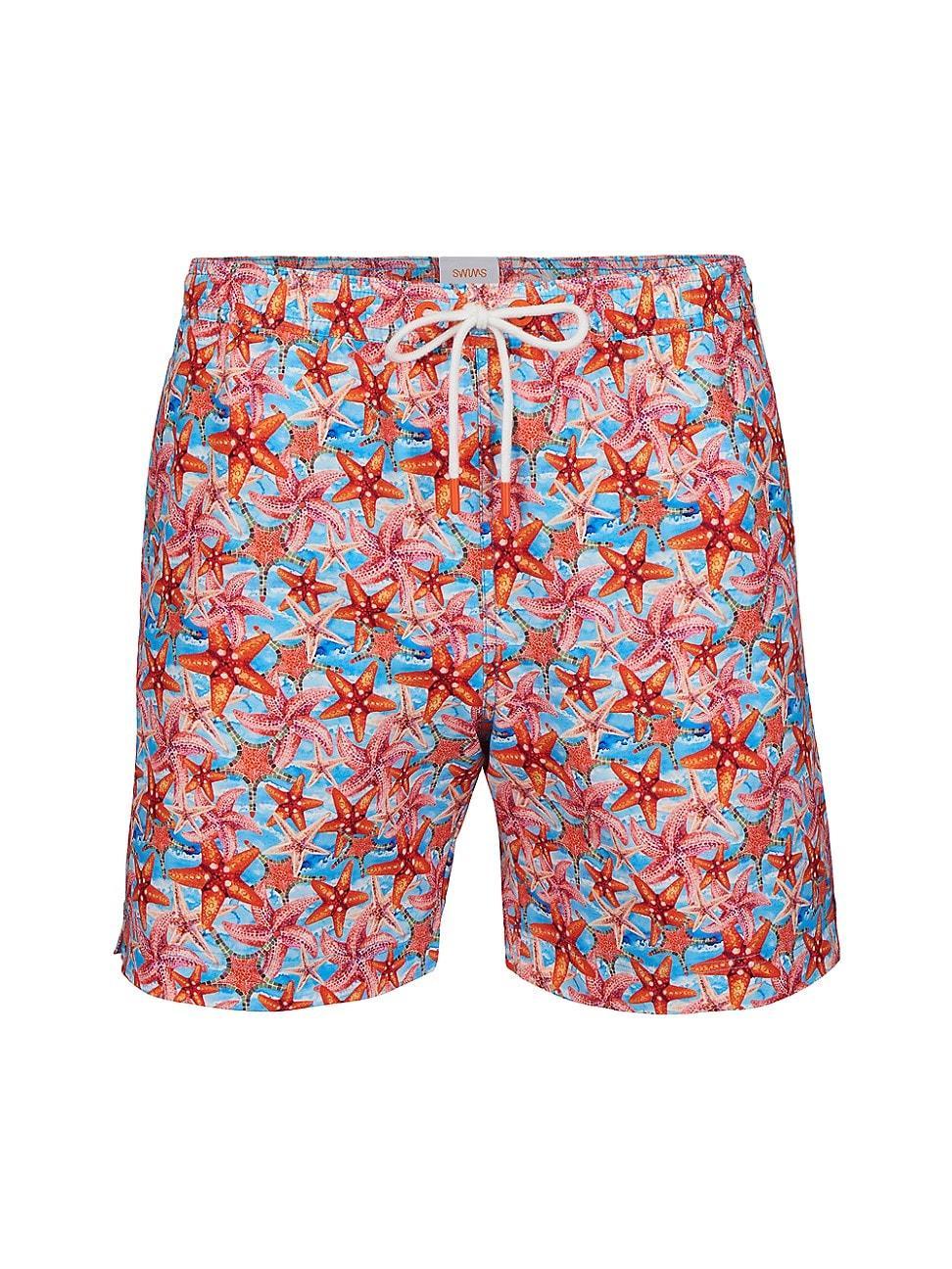 Mens Tropea Starfish Print Swim Shorts Product Image