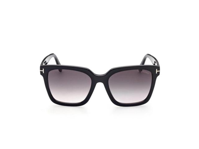 TOM FORD Selby Square Plastic Sunglasses In Black Product Image