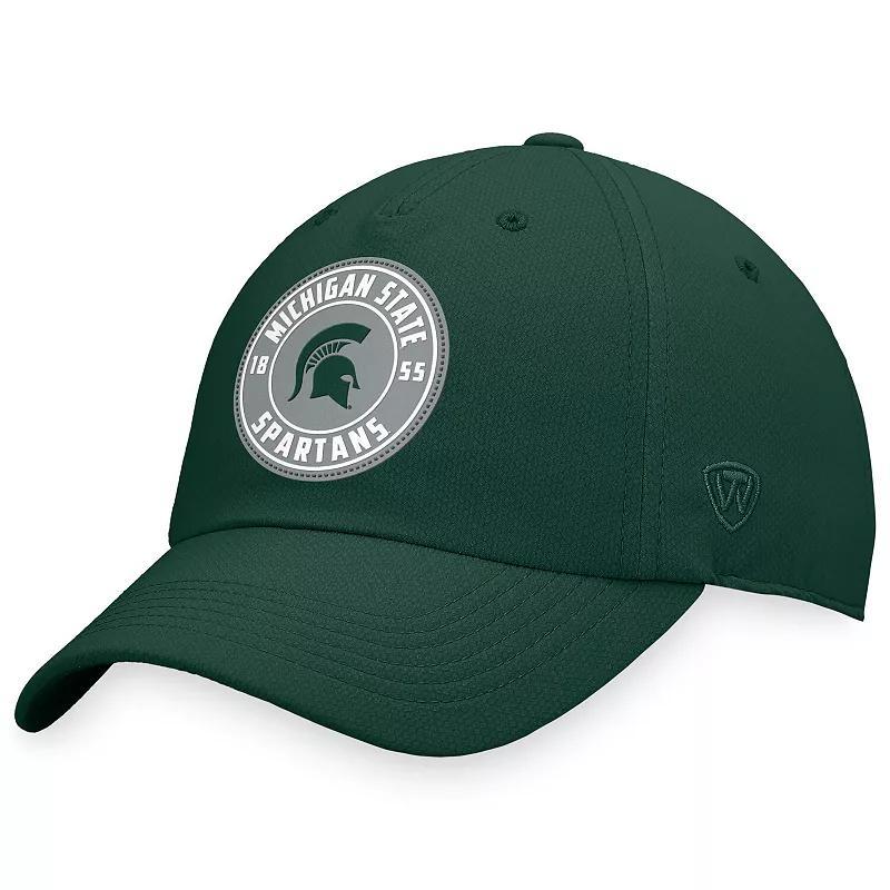 Mens Top of the World Green Michigan State Spartans Region Adjustable Hat Product Image