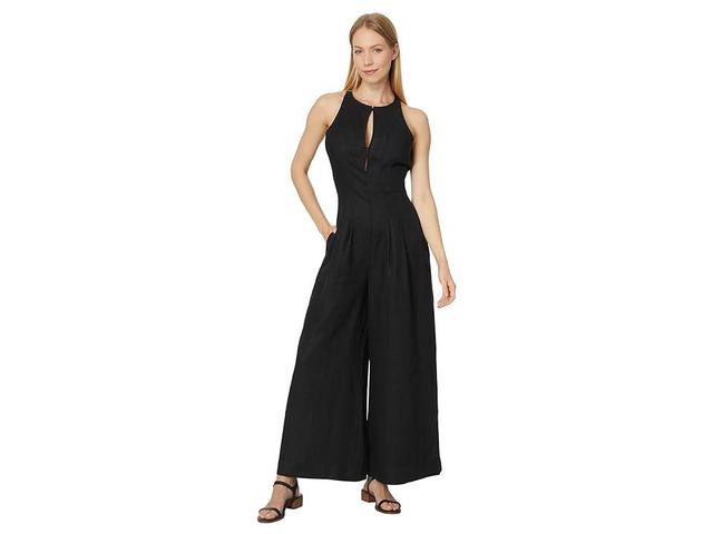 Madewell Seamed Wide-Leg Jumpsuit in 100% Linen (True ) Women's Jumpsuit & Rompers One Piece Product Image