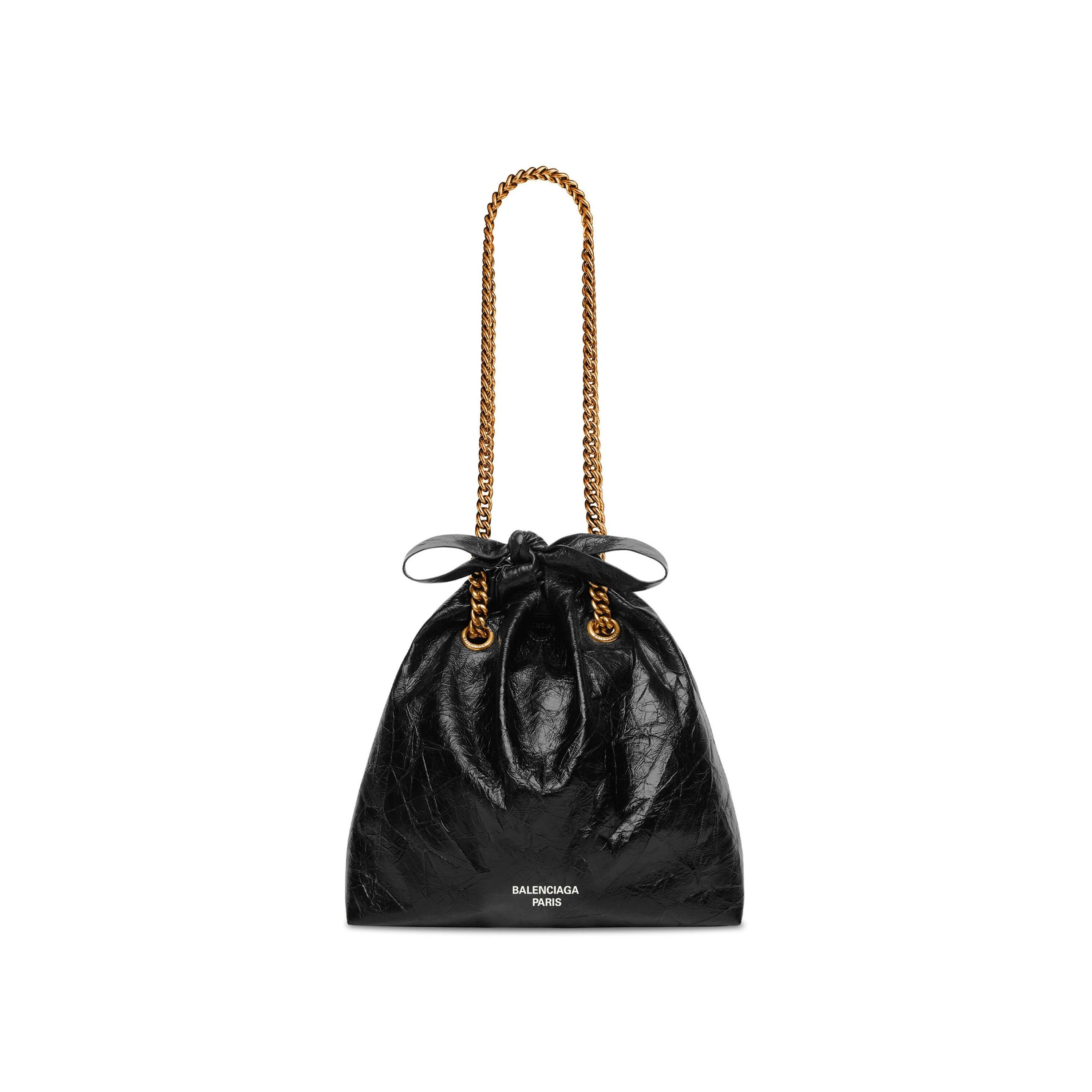 Women's Crush Small Tote Bag in Black Product Image