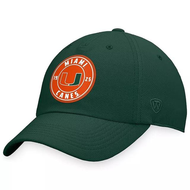 Mens Top of the World Miami Hurricanes Region Adjustable Hat Product Image