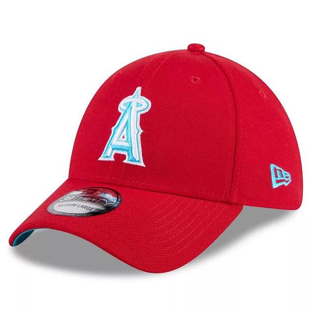 Mens New Era Los Angeles Angels 2024 Fathers Day 39THIRTY Flex Hat Product Image