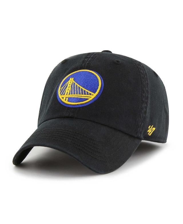 Mens 47 Brand Black Golden State Warriors Classic Franchise Fitted Hat Product Image