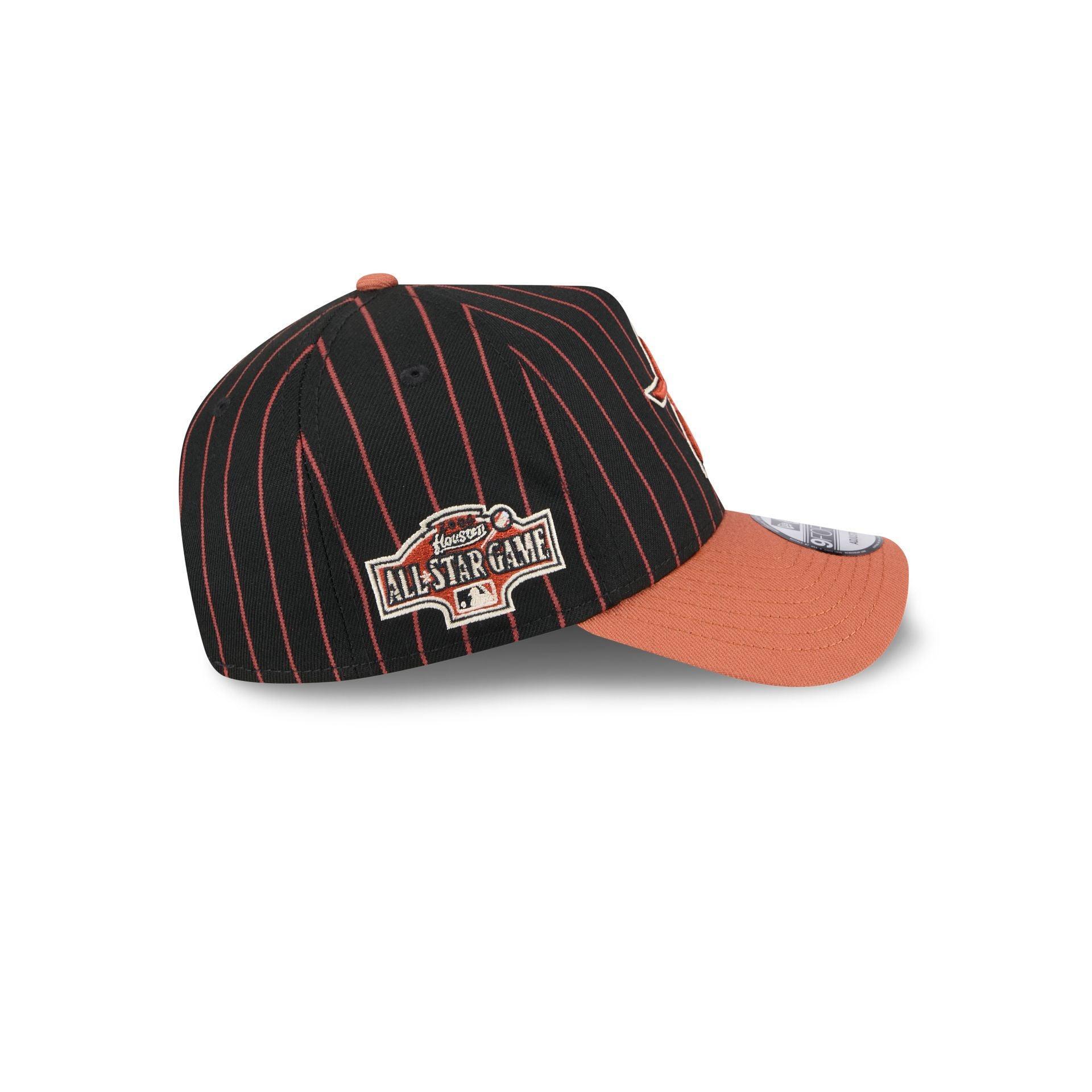 Houston Astros All-Star Game Pack Pinstripe 9FORTY A-Frame Snapback Hat Male Product Image