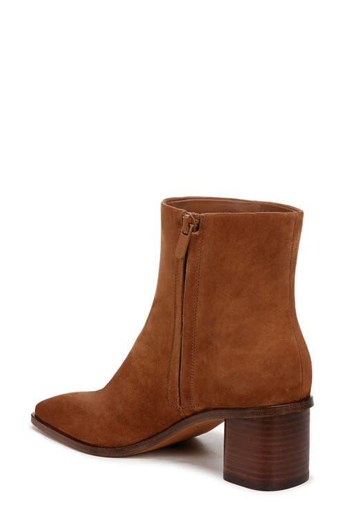 Gema Suede Zip Ankle Booties Product Image