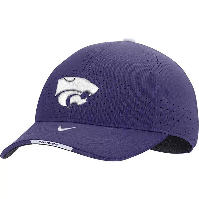 Mens Nike Purple Kansas State Wildcats 2023 Sideline Legacy91 Performance Adjustable Hat Product Image