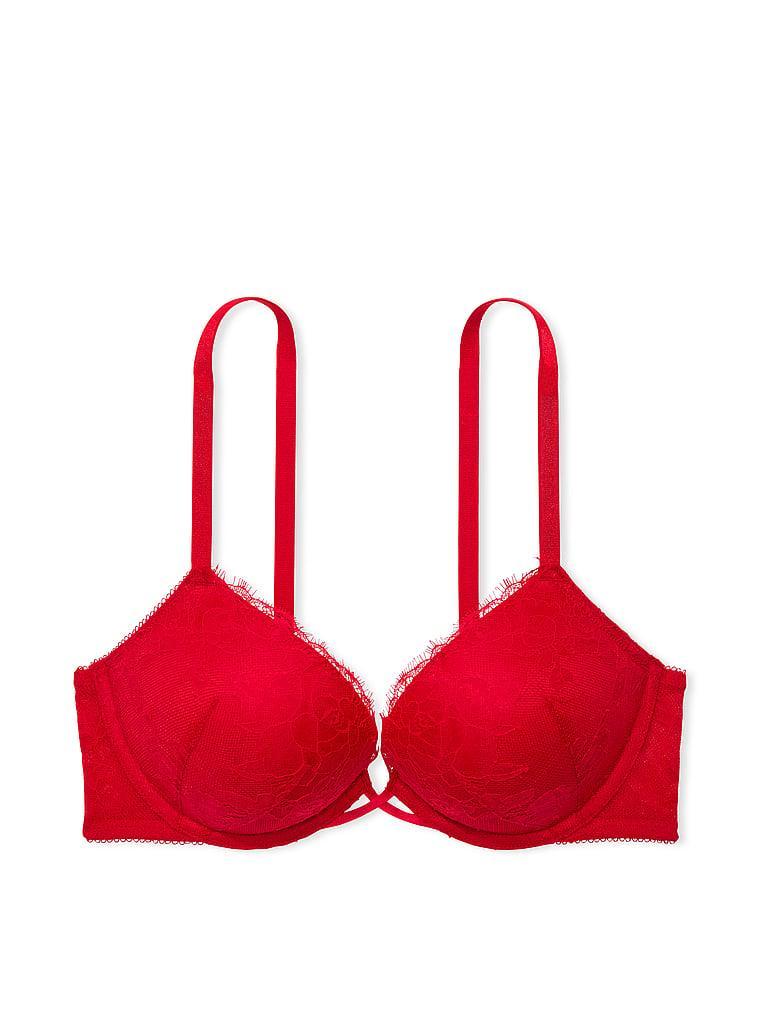 Bombshell Add-2-Cups Rose Lace Push-Up Bra Product Image