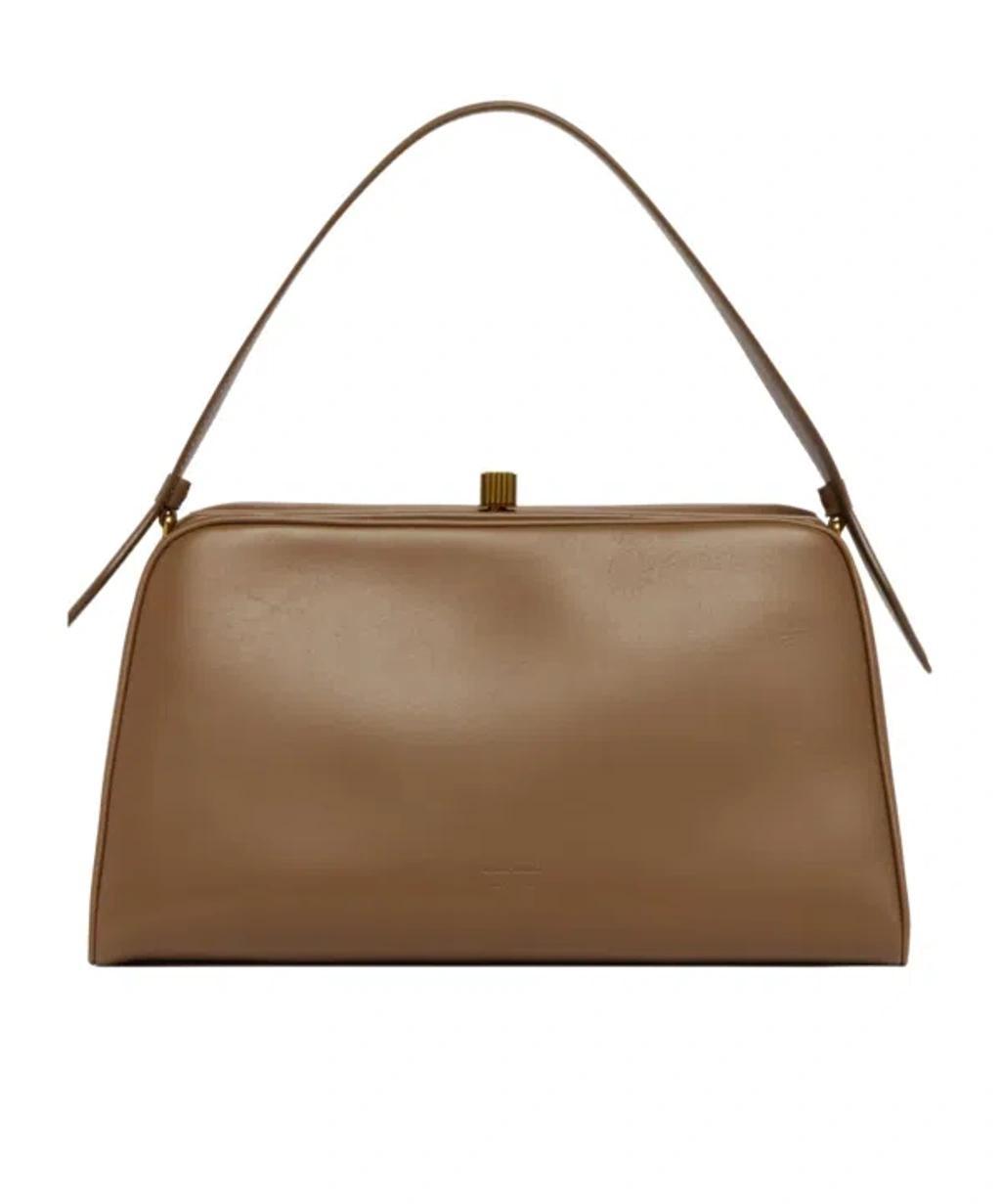 KHAITE Top Handle Handbag In Brown Product Image