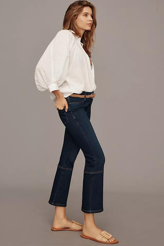 Pilcro Kick Mid-Rise Crop Flare Jeans Product Image