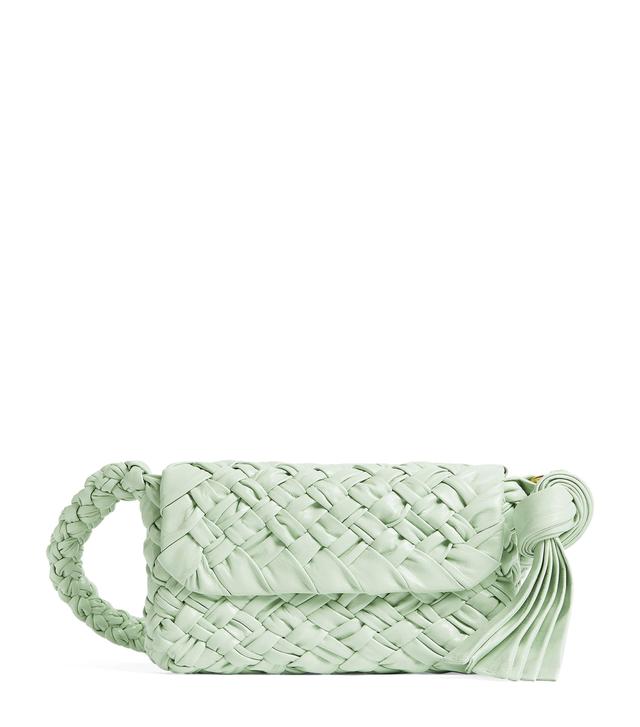 BOTTEGA VENETA Kalimero Città Shoulder Bag In Green Product Image