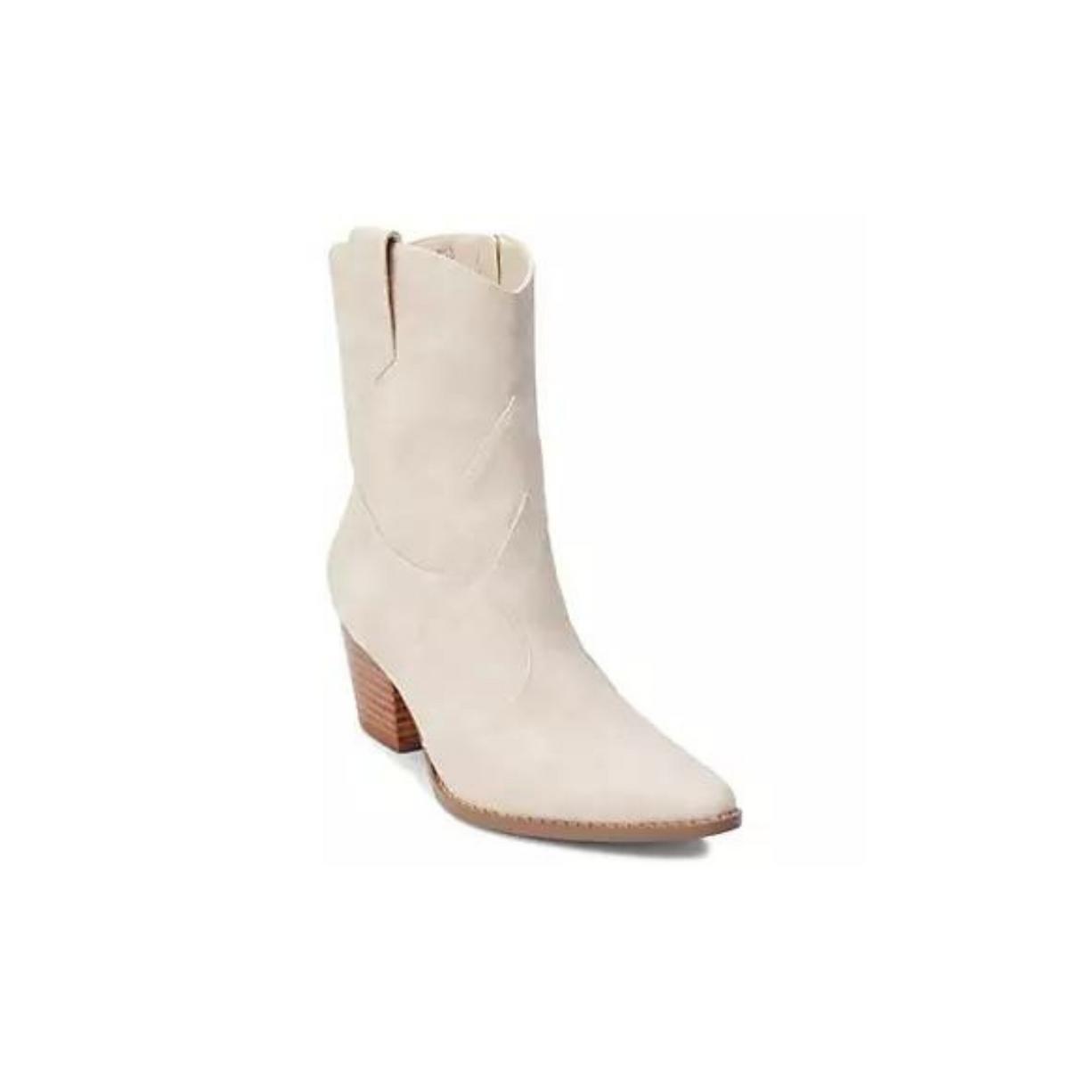 Bambi Western Boots - Beige Snake Product Image