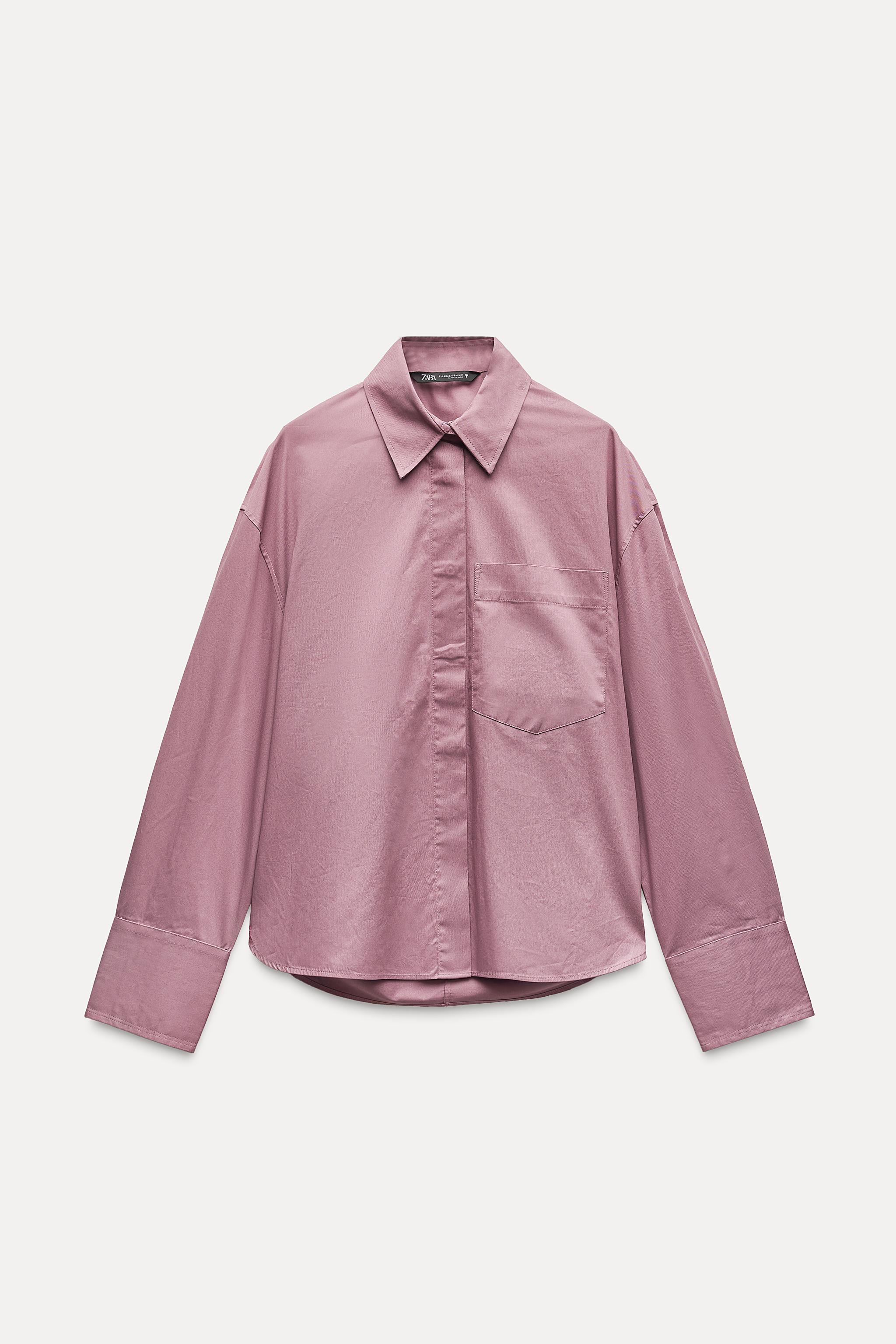 GABARDINE FABRIC POCKET SHIRT Product Image