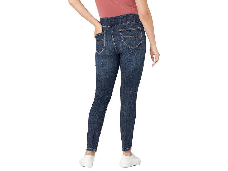 Lee Sculpting Missy Slim Fit Slim Leg Pull-On Mid-Rise (Landslide) Women's Jeans Product Image