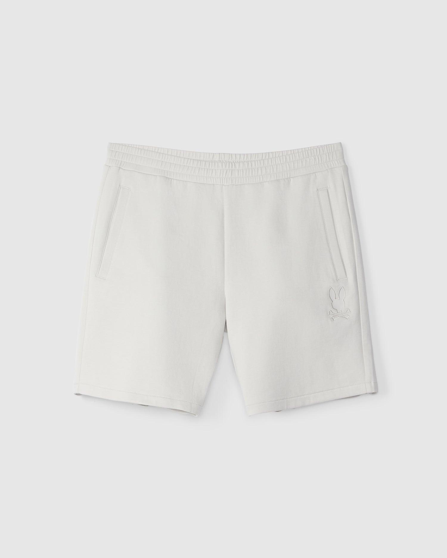 Psycho Bunny Men's Lyons Casual Sweatshort 052 PEARL Product Image