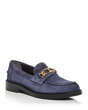 Tods Womens T Chain Mocassino Loafers Product Image