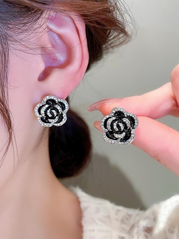 Flower Shape Earrings Accessories Product Image